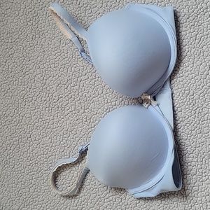 Victoria's Secret perfect shape bra, blue, size 32D